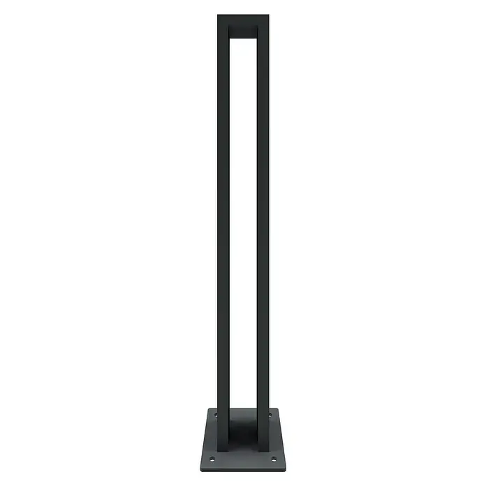 Schake Fahrradständer - B x H: 9,5 mm x 80 cm, 1 Bügel, Bodenmontage - Schwarzer Pollerleuchte: elegante Aussenbeleuchtung für Wege und Einfahrten, modernes Design und robuste Bauweise.