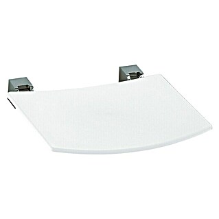 Keuco Plan Duschklappsitz (34 x 36,5 cm, Belastbarkeit: 100 kg, Weiß)
