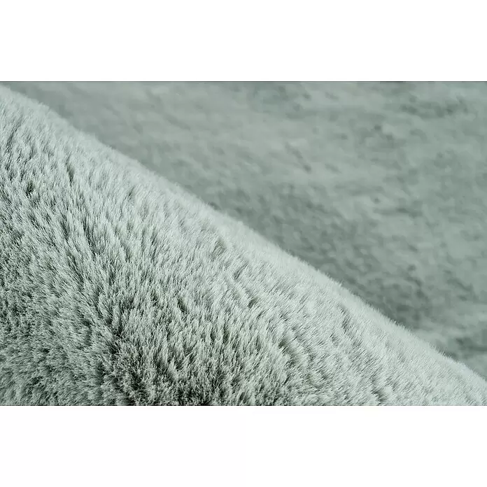 Fellteppich Happy - Jade, 150 x 80 cm, 100 % Polyester (Flor) - Detailaufnahme