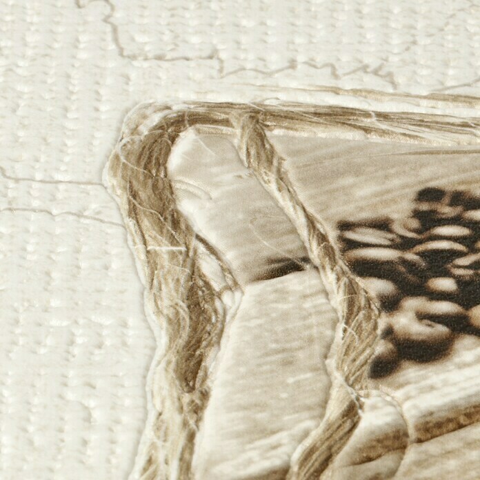 Rasch Papiertapete Coffee (Braun/Erdtöne/Taupe, Motiv, 10,05 x 0,53 m)