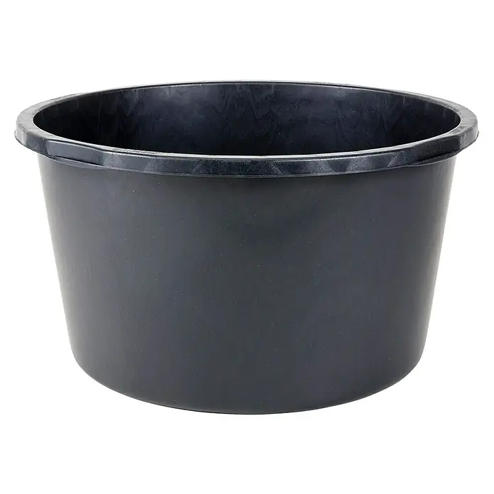 Mörtelkübel (90 l, Schwarz, Kunststoff)