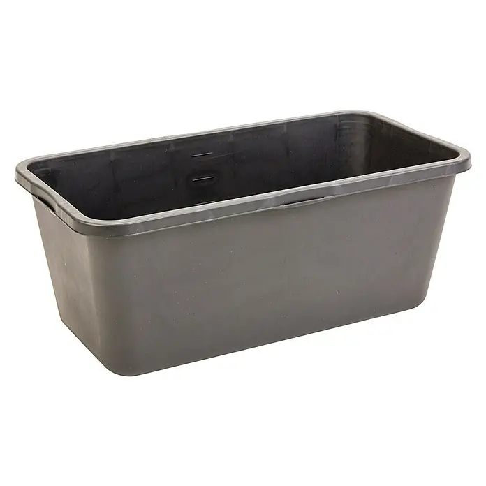 Mörtelkasten (90 l, Schwarz, Kunststoff)