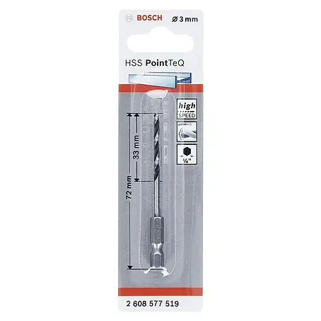 Bosch  Broca para metal HSS PointTeQ