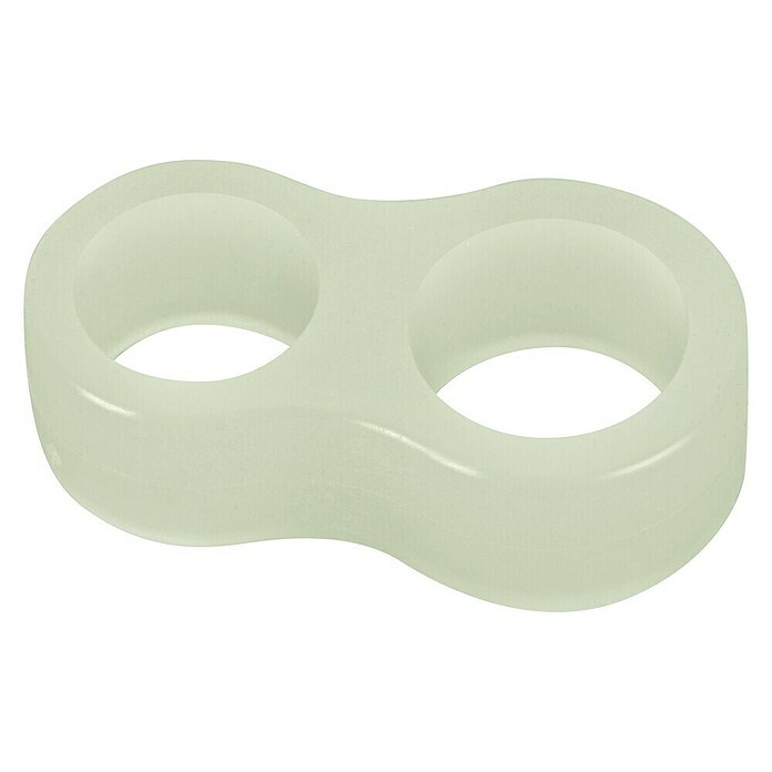 Fix-o-moll Deurbuffer glow in the dark (Wit, 4 st.) | BAUHAUS
