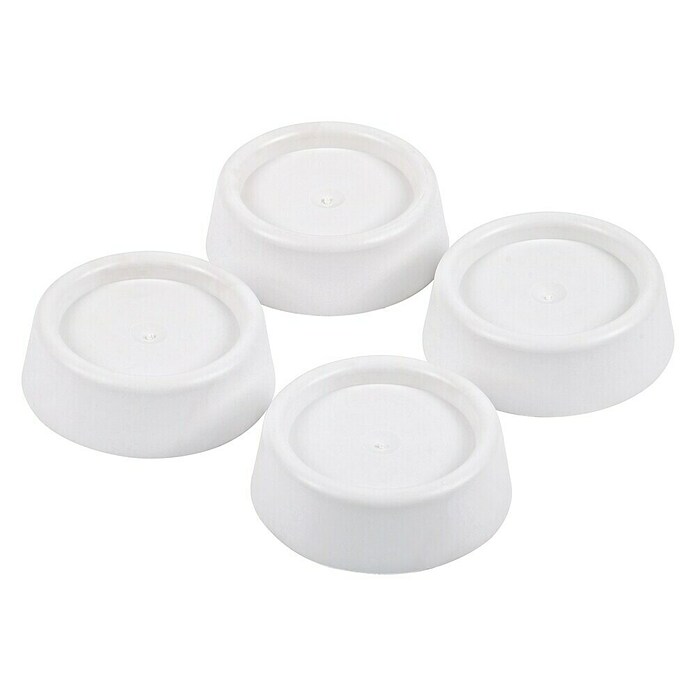 Fix-o-moll Amortiguador de vibraciones (65 mm, Blanco, 4 ud.) | BAUHAUS