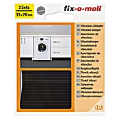 Fix-o-moll Tapijtglijders (b x l: 35 x 70 mm, Zwart, Lijmen, 2 -delig) | BAUHAUS