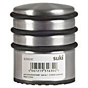 Suki Deurstopper RVS (Ø x h: 73 x 78 mm, Zilver) | BAUHAUS