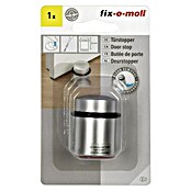 Fix-o-moll Deurstopper Metaal (Ø x h: 30 x 44 mm, Zilver/Zwart) | BAUHAUS