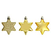 Christbaumschmuck Stern (Gold, Kunststoff, Stern, 8 Stk.) | BAUHAUS