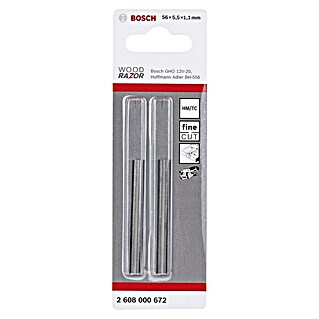 Bosch Hobelmesser (56 mm, Passend für: Bosch Professional Akku-Handhobel GHO 12V-20)