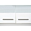 Respekta Küchenzeile KB280WW (Breite: 280 cm, Mit Elektrogeräten, Weiß)