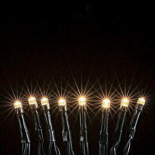 LED-Lichterkette (Außen, 113 m, 720-flammig, Lichtfarbe: Warmweiß)
