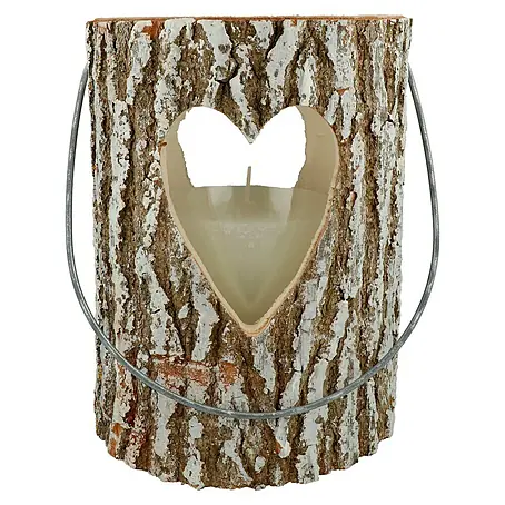Windlicht Holz