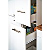 Respekta Küchenzeile KB250WWC (Breite: 250 cm, Mit Elektrogeräten, Weiß)