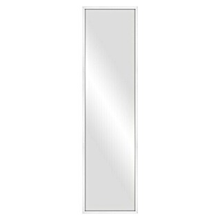 Espejo de pared PP (40 x 160 cm, Blanco)