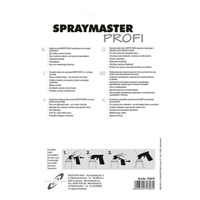 Dupli-Color Sprühhilfe Spraymaster (Kunststoff)