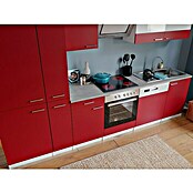 Respekta Küchenzeile KB310WRCGKE178 (Breite: 310 cm, Mit Elektrogeräten, Rot)