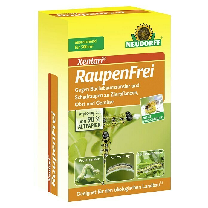 Neudorff Raupenfrei Xentari25 g Diagonal View