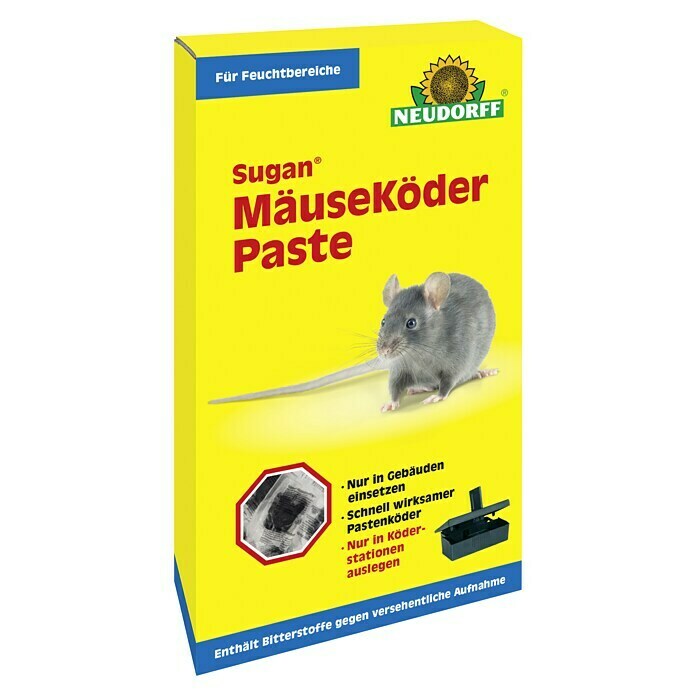 Neudorff Sugan Mäuseköder-Paste200 g Diagonal View