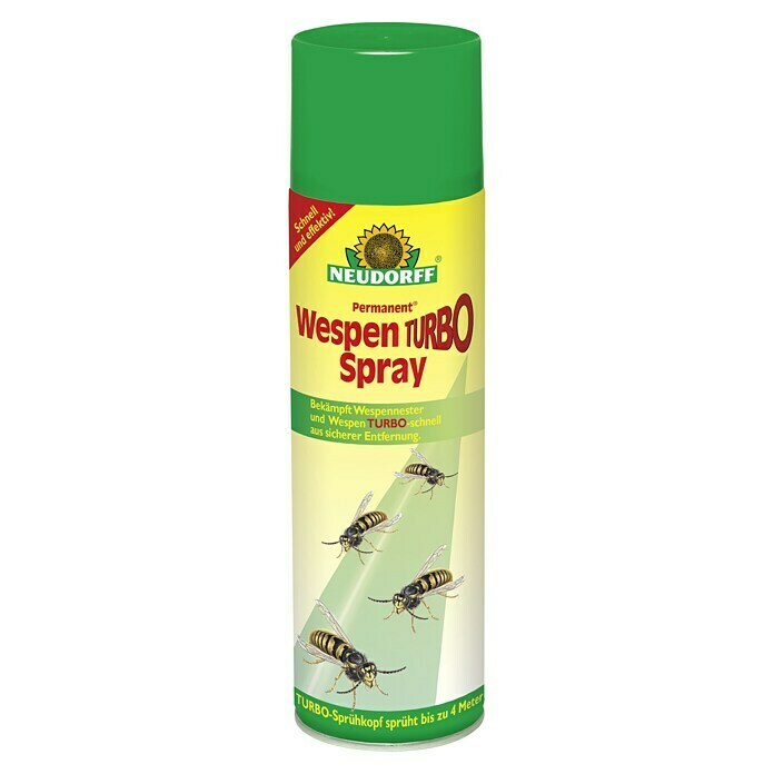 Neudorff Permanent Wespen-Spray Turbo500 ml Front View