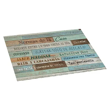 Alfombra de vinilo Croma Tablas