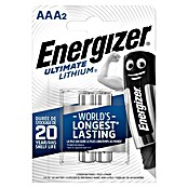 Energizer Pila Ultimate Lithium AAA (Micro AAA, 1,5 V, 2 uds.)