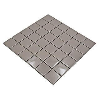 Mozaik pločica Quadrat Uni CD 282 (29,8 x 29,8 cm, Bež-smeđe boje, Sjaj)