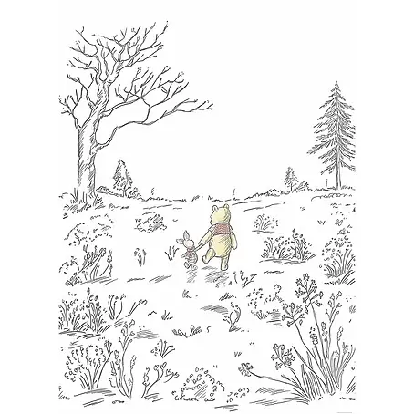 Komar  Fototapete Winnie Pooh Walk
