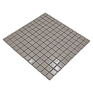 Mozaik pločica Quadrat Uni CG 184 (29,8 x 29,8 cm, Bež-smeđe boje, Sjaj)