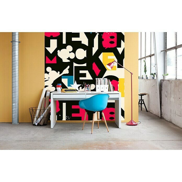 Komar Fototapete Mickey Mixup (B x H: 250 x 280 cm, Vlies) | BAUHAUS