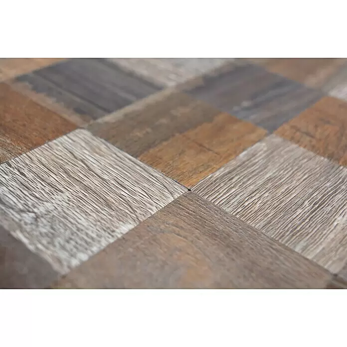Selbstklebemosaik SAM 4MW99M - 30,5 x 30,5 cm, Grau/Beige, Matt - Detailaufnahme