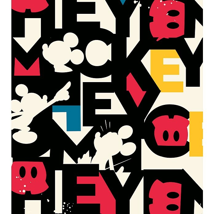Komar Fototapete Mickey Mixup (B x H: 250 x 280 cm, Vlies) | BAUHAUS