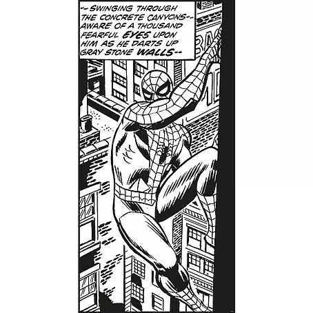 Komar  Fototapete Spiderman Climb