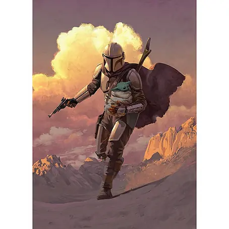 Komar  Fototapete Mandalorian Escape