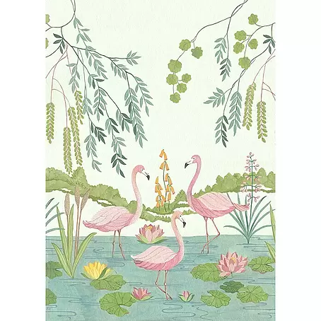 Komar  Fototapete Flamingo Vibes