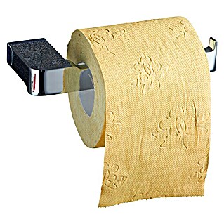 Tauro Baño Portarollos de papel higiénico Bluss (Sin tapa, Cromo, Brillante)