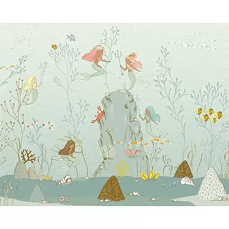 Komar  Fototapete Mermaids