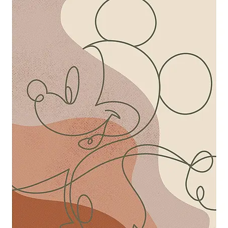 Komar  Fototapete Line Drawing