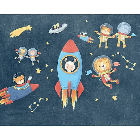Komar  Fototapete Friends In Space