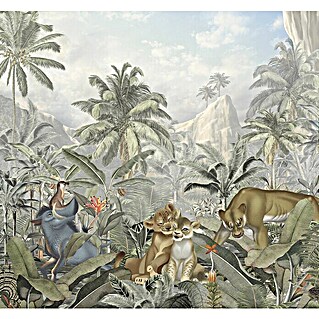 Komar Fototapete Lion King Hills (B x H: 300 x 280 cm, Vlies)