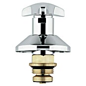 Grohe Hahnoberteil Atlanta Trecorn (1″, Chrom/Rot, Höhe: 72 mm) | BAUHAUS