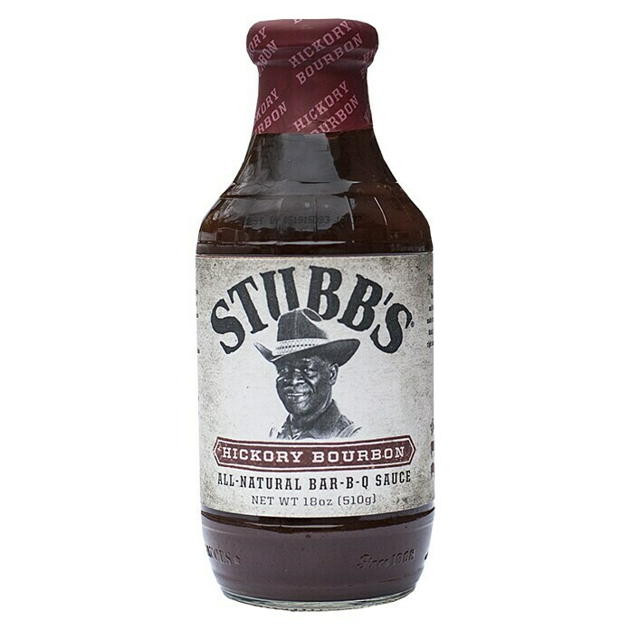 Stubb's Barbecuesauce Hickory Bourbon 