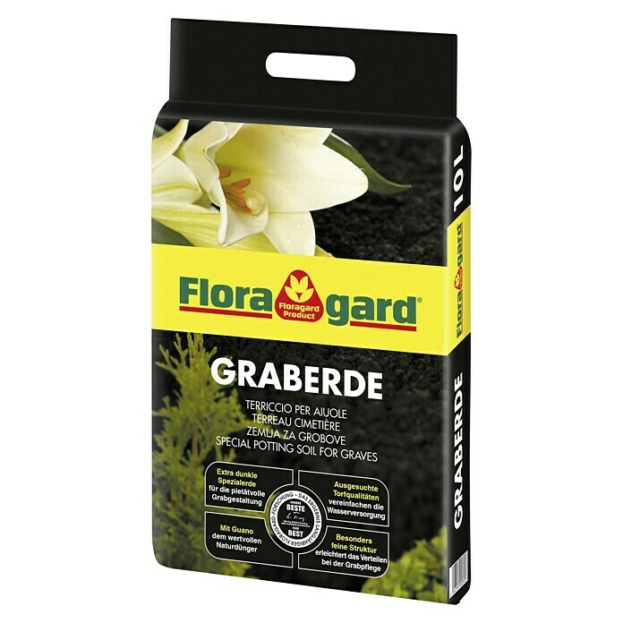 Floragard Graberde10 l Diagonal View