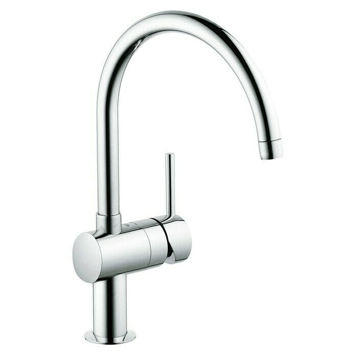 Grohe Spültischarmatur Minta (C-Auslauf, Chrom, Glänzend, Schwenkbar) | BAUHAUS