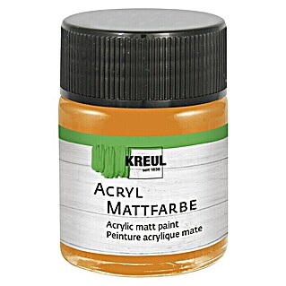KREUL Acrylfarbe Matt (Orange, 50 ml)
