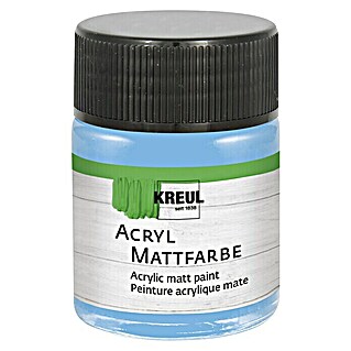 KREUL Acrylfarbe Matt (Himmelblau, 50 ml)