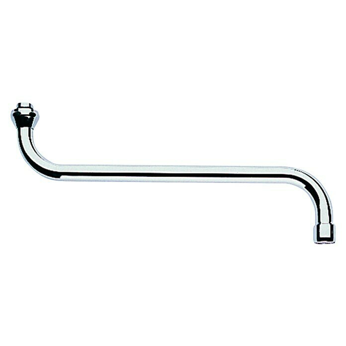 Grohe S-Auslauf (Chrom, Messing, Ausladung: 301 mm) | BAUHAUS