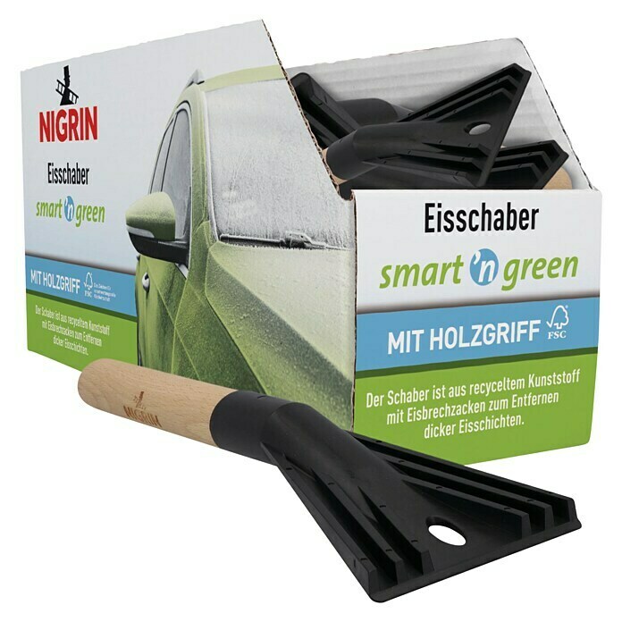 Nigrin Eiskratzer Smart'n Green (L x B: 28 x 10 cm)