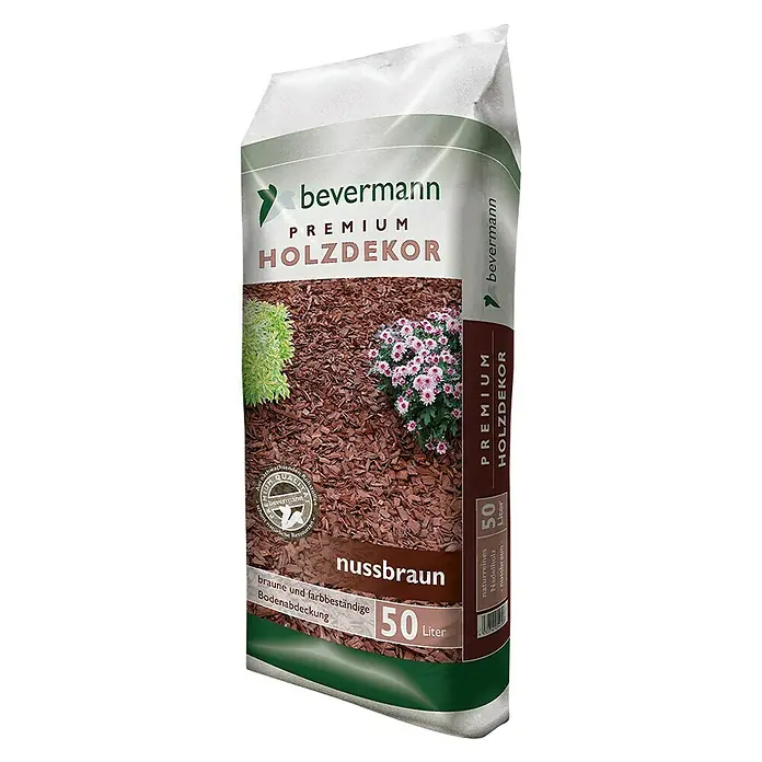 Bevermann Dekor-Mulch50 l, Nussbraun