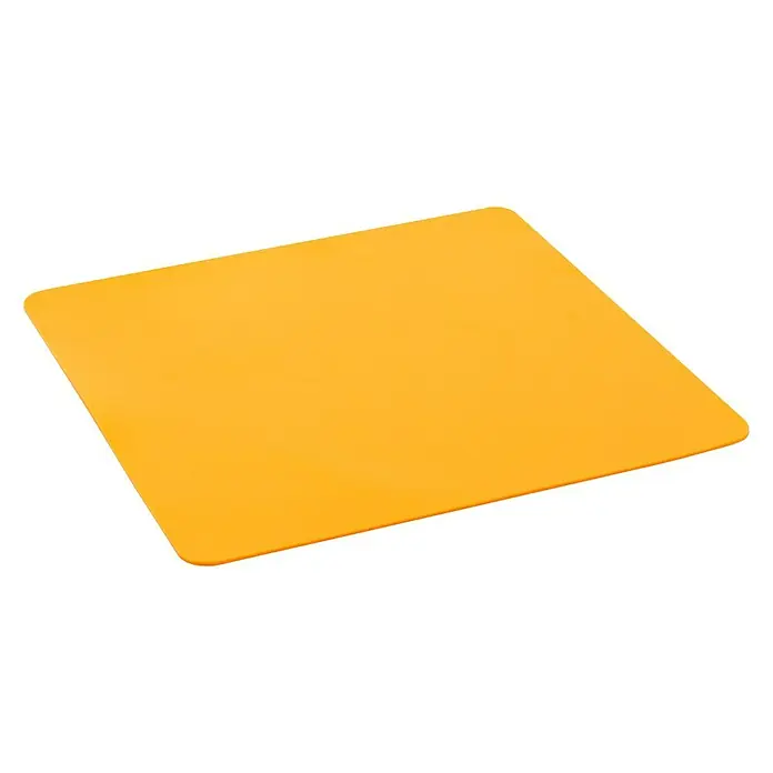 Rapid Silikonmatte - 20 x 20 cm - Gelbe Schneidunterlage, ideal zum sicheren Schneiden und Zubereiten von Lebensmitteln. Die Oberfläche ist robust und leicht zu reinigen.